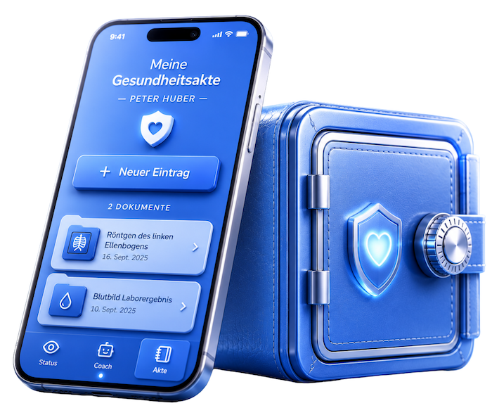 Weiteres Produktvisual zur BodyWision Health-Plattform