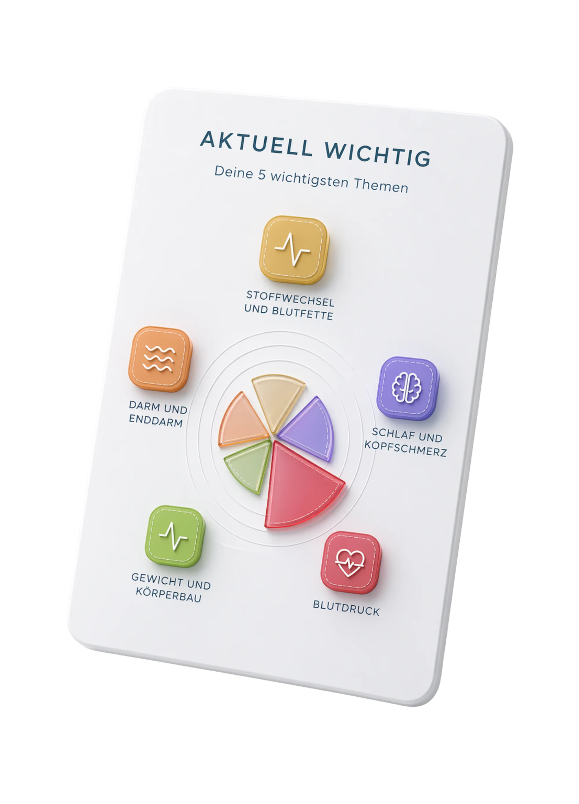 BodyWision Gesamtbild mit ganzheitlichem Gesundheitsstatus